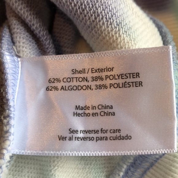 NWT Wild Fox 2Pc Set. Hoodie & Joggers. Lilac, Seafoam, & White TieDye. Cute!! S - Picture 12 of 14